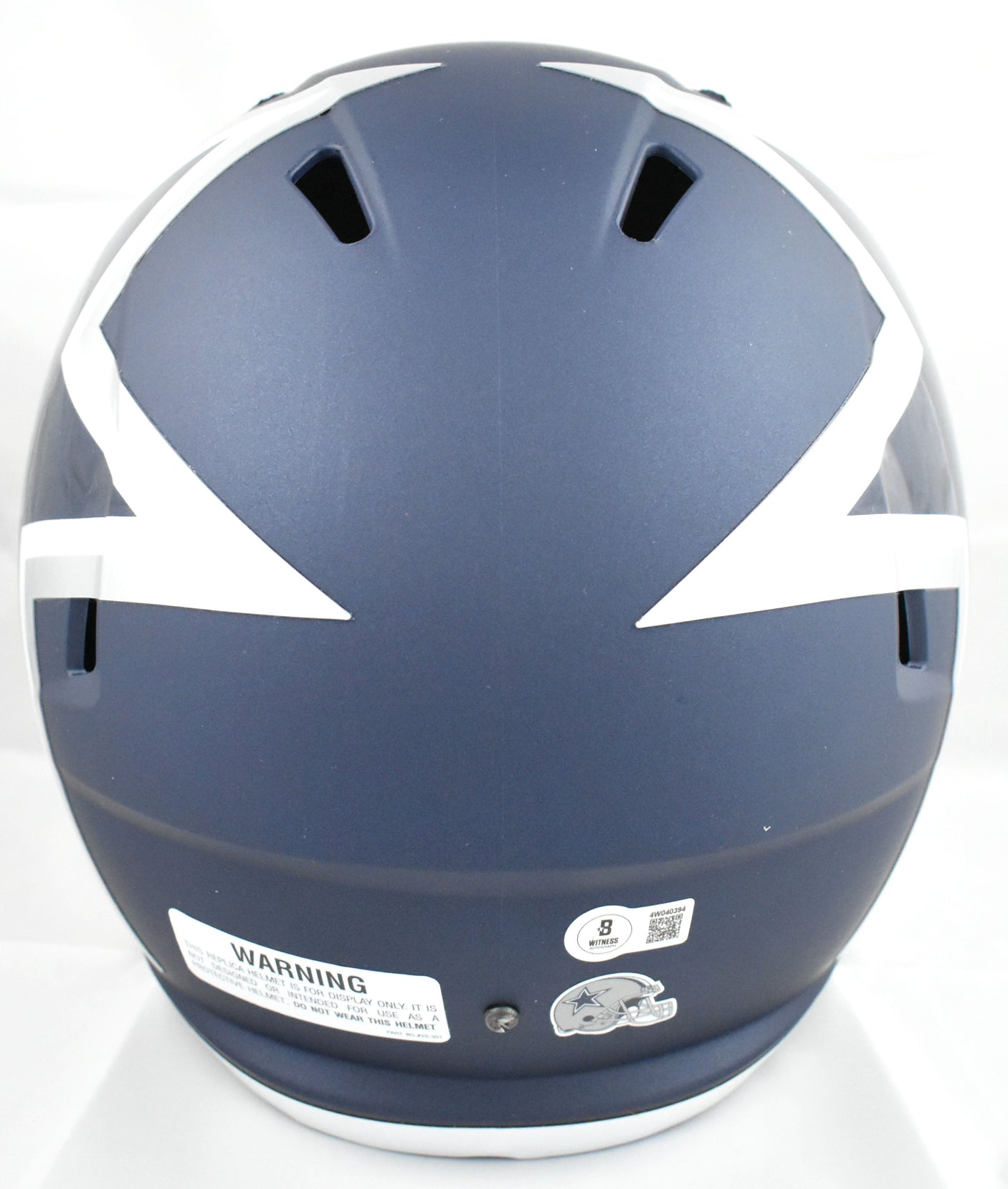 Roger Staubach Autographed Dallas Cowboys F/S Amp Speed Helmet - Beckett W Holo