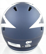 Roger Staubach Autographed Dallas Cowboys F/S Amp Speed Helmet - Beckett W Holo