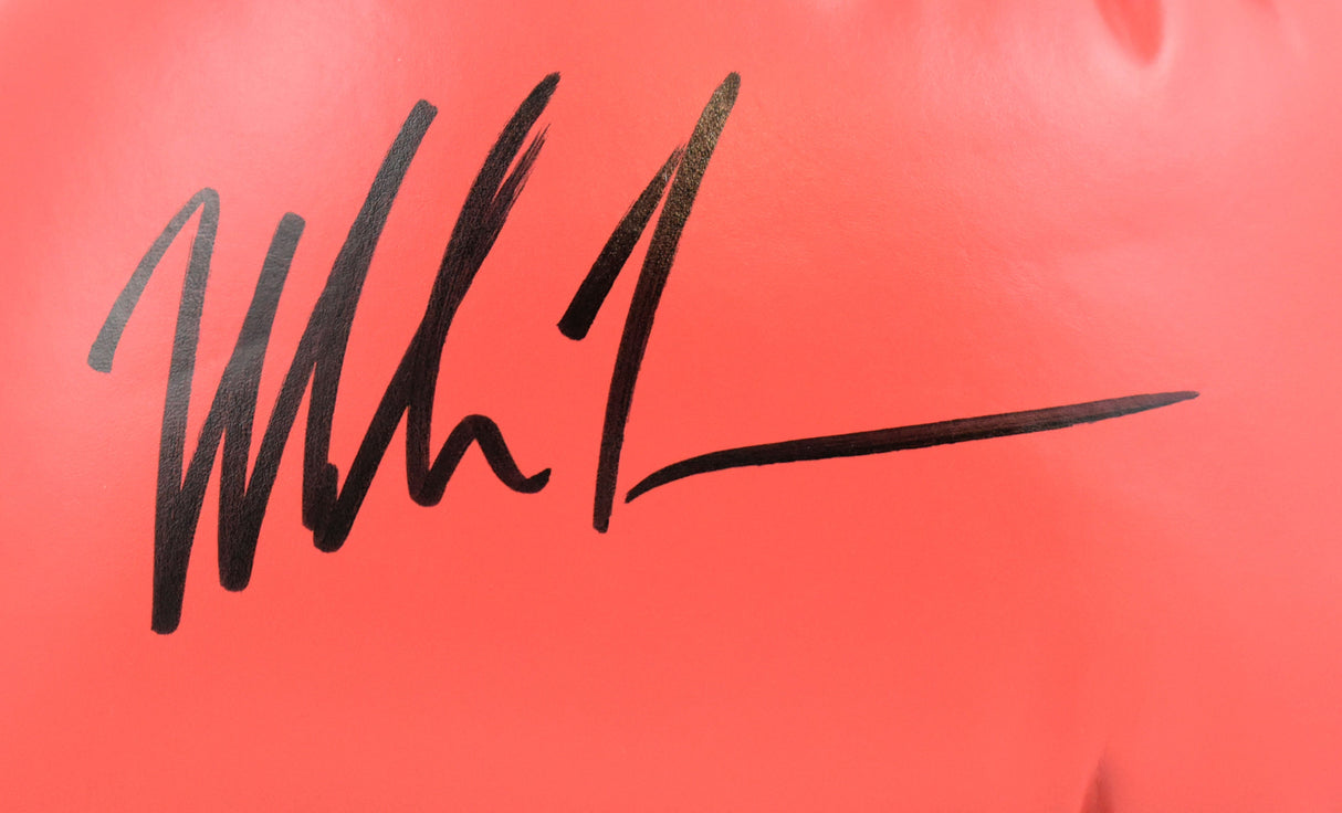 Mike Tyson Autographed Red Everlast Boxing Glove *Right - Beckett Hologram