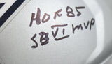 Roger Staubach Signed Cowboys F/S Speed Auth Helmet 2 insc. - Beckett W Holo