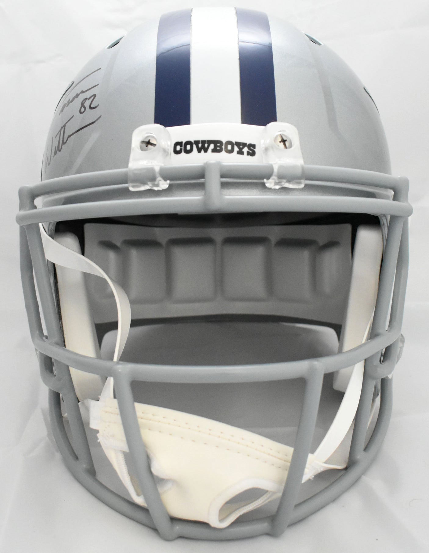 Jason Witten Autographed Dallas Cowboys F/S Speed Helmet - Beckett W Hologram