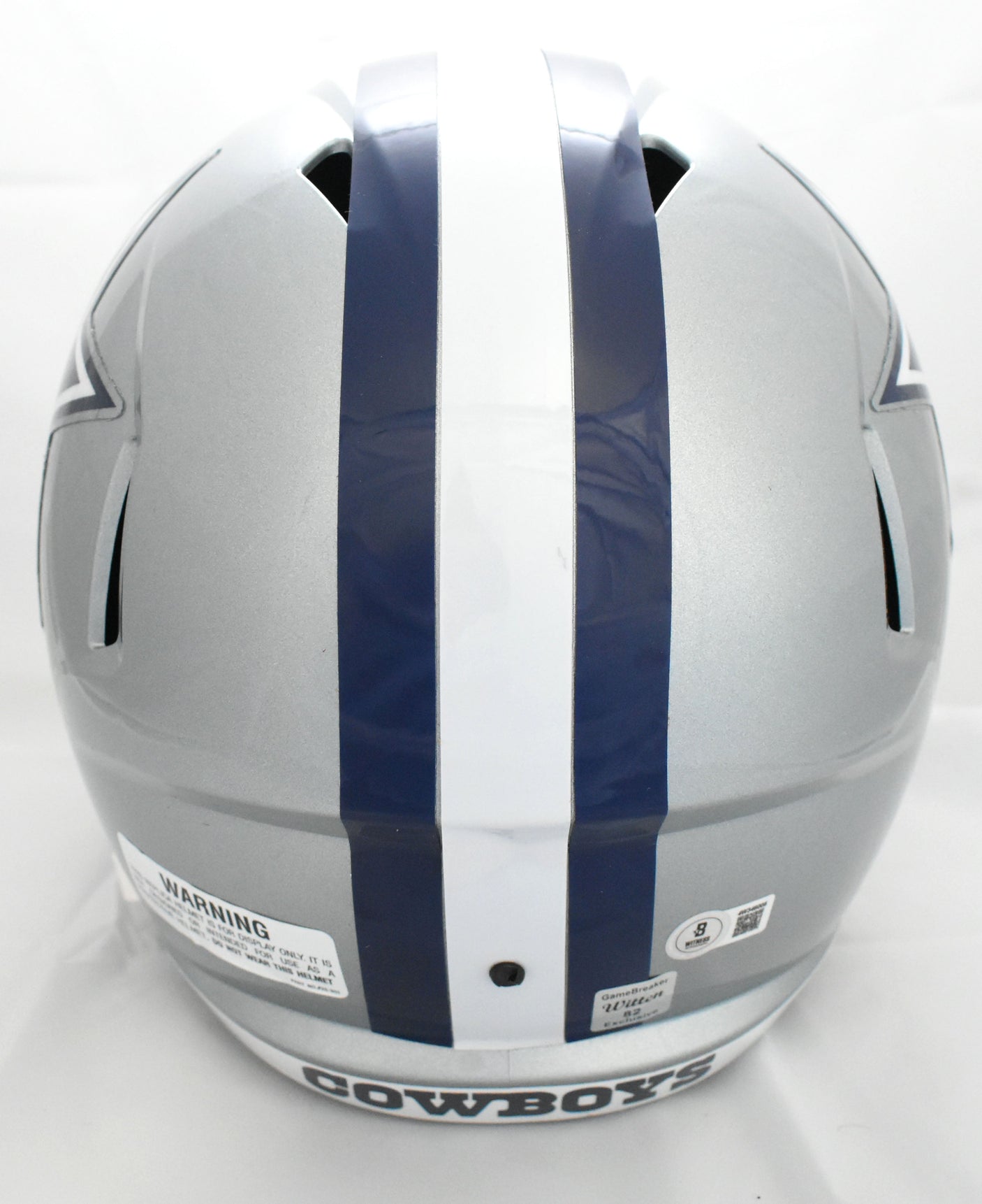 Jason Witten Autographed Dallas Cowboys F/S Speed Helmet - Beckett W Hologram