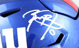 Brian Burns Signed New York Giants Mid-Size SpeedFlex Helmet - Beckett W Holo