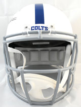 Jonathan Taylor Autographed Indianapolis Colts F/S Speed Helmet - Beckett W Holo