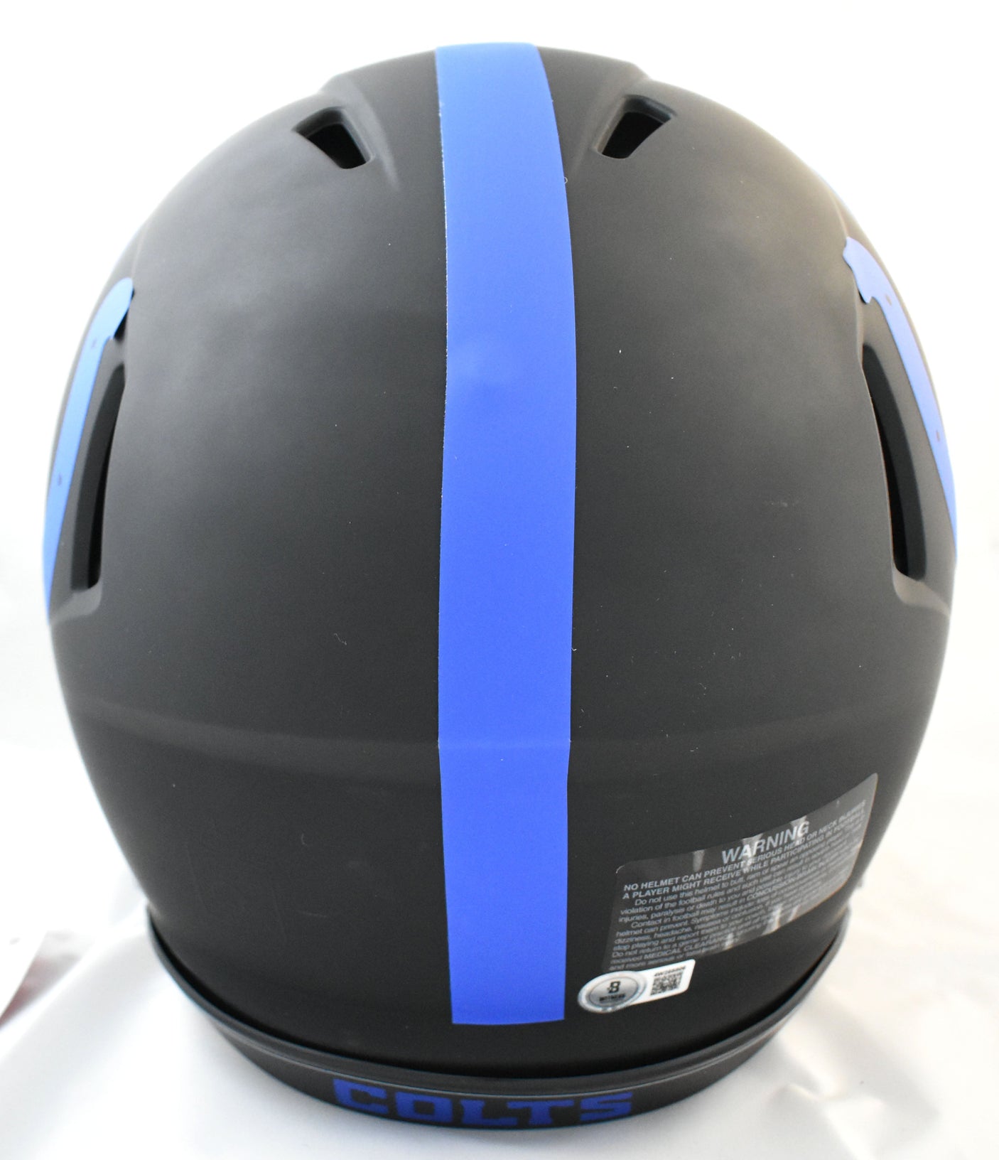 Jonathan Taylor Signed Colts F/S Eclipse Speed Authentic Helmet - Beckett W Holo