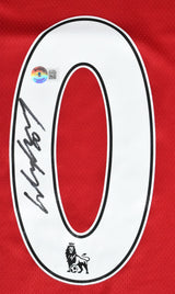 Wayne Rooney Autographed Manchester United Home Soccer Jersey #10 - Beckett Holo