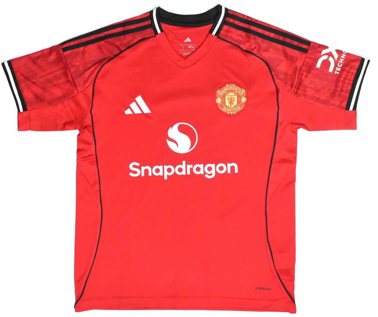 Bruno Fernandes Signed Manchester United Home Soccer Jersey #8 - Beckett W Holo