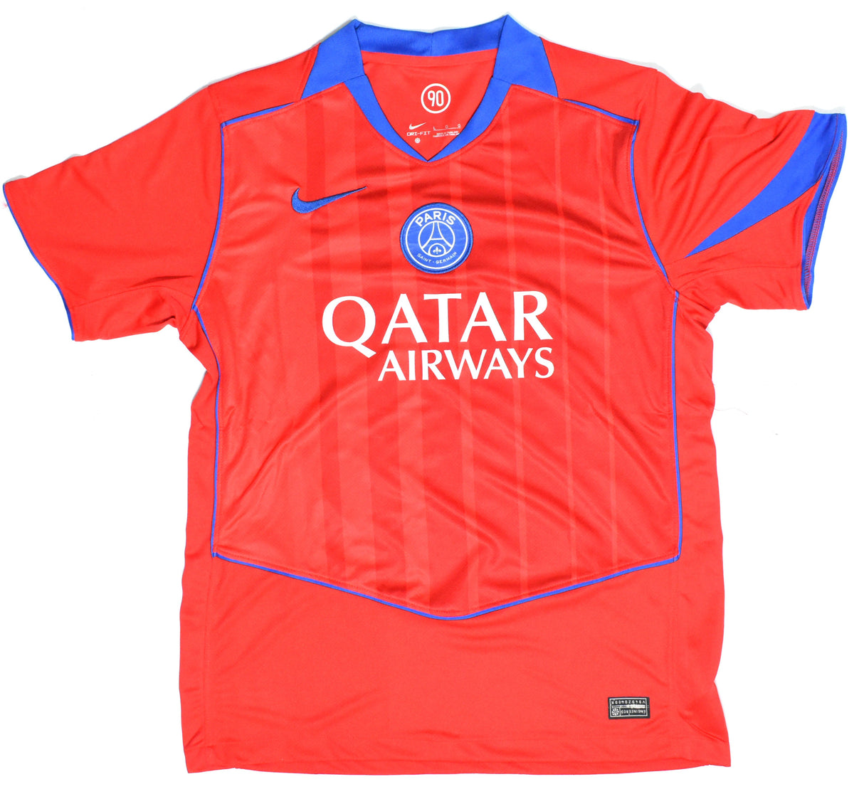 Warren Zaire-Emery Autographed PSG Red Third Soccer Jersey #33 Beckett W Holo *L
