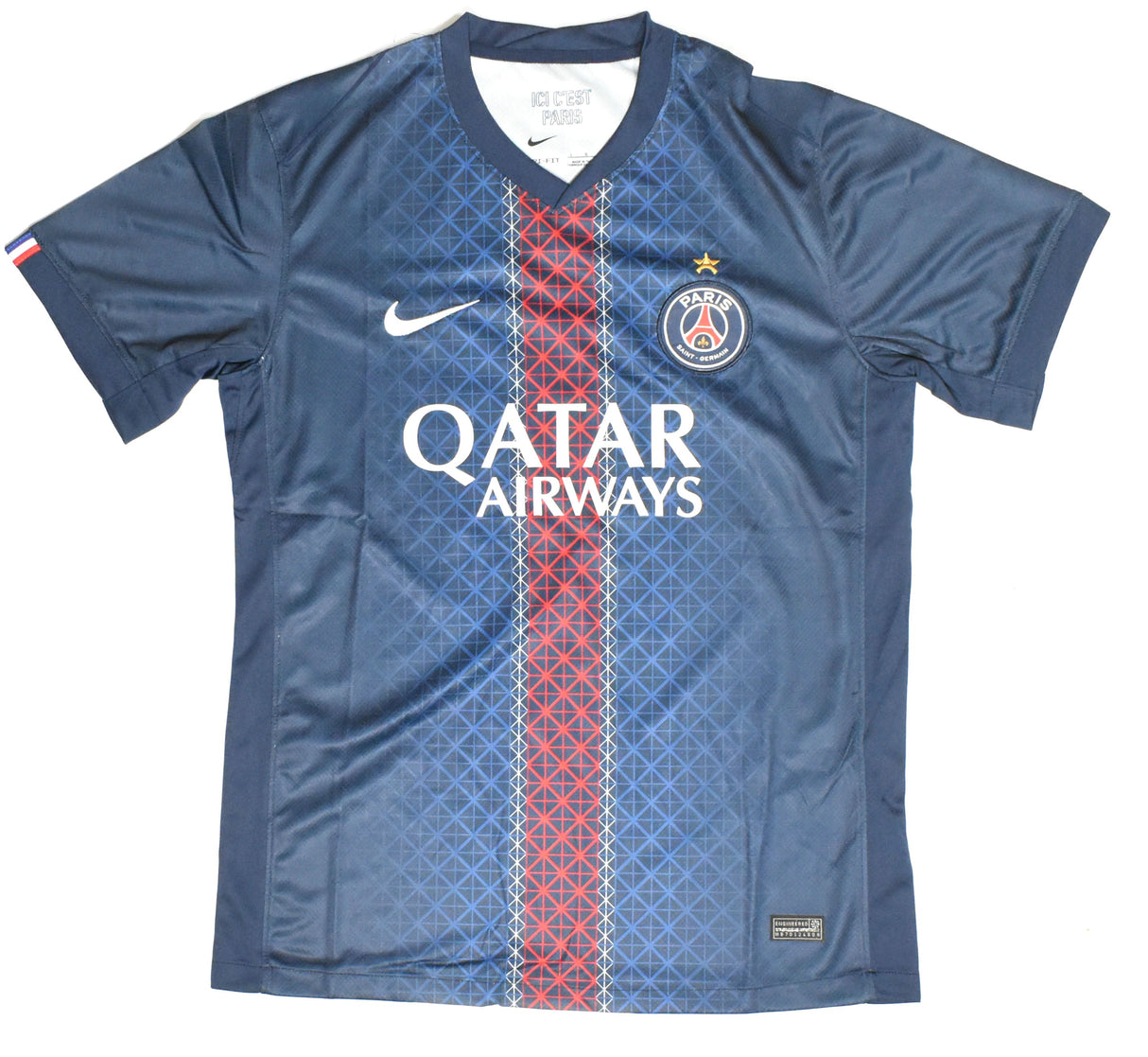 Bradley Barcola Autographed PSG Home Soccer Jersey #29 - Beckett W Holo *L