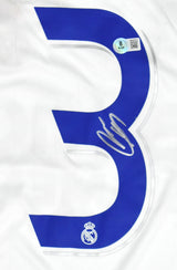 Roberto Carlos Autographed Real Madrid Home Soccer Jersey #3 - Beckett W Holo *M