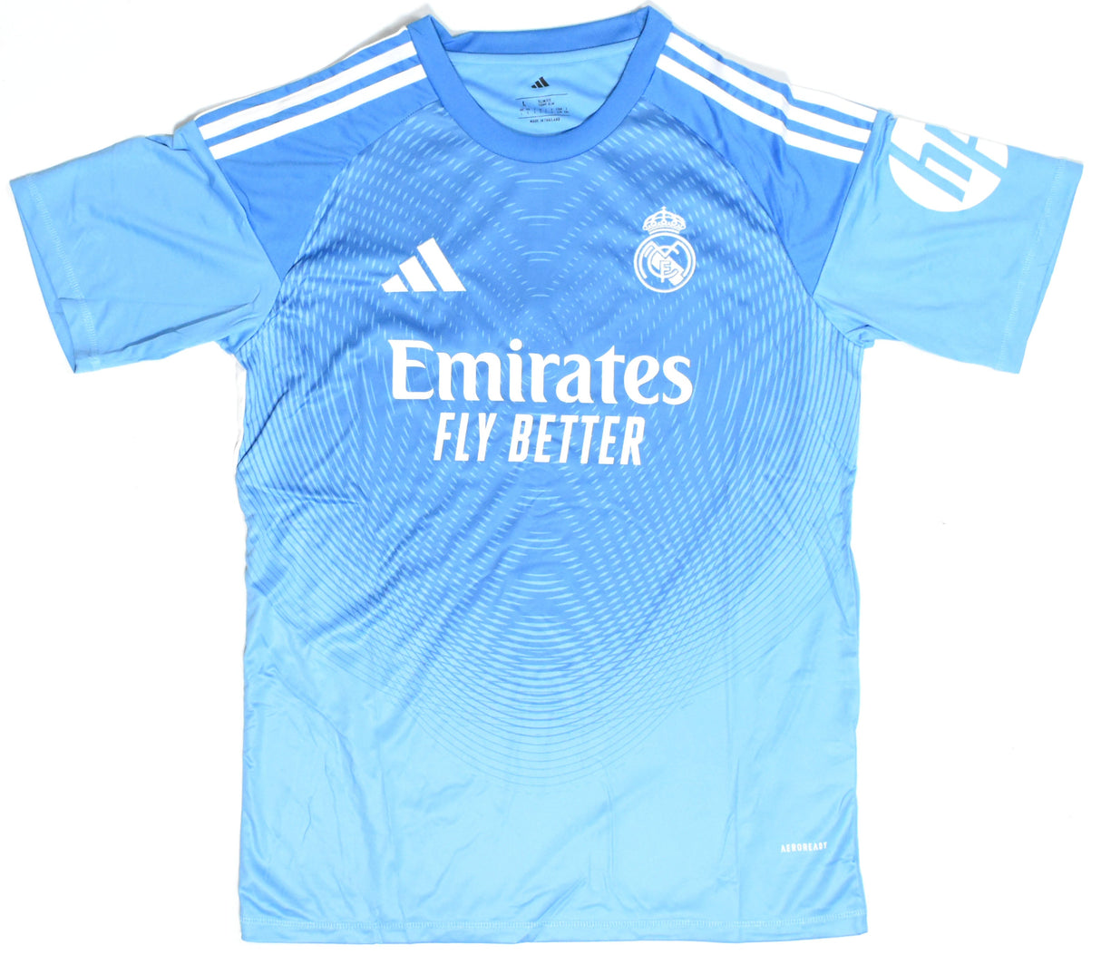 Thibaut Courtois Autographed Real Madrid Home Soccer Jersey #1 Beckett W Holo *L