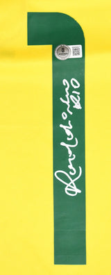 Ronaldinho Autographed Brazil Home Soccer Jersey #11 - Beckett Holo *L