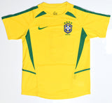 Ronaldo Autographed Brazil Home Soccer Jersey #9 - Beckett Holo *M