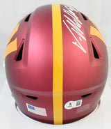 Von Miller Signed Washington Commanders Mid-Size SpeedFlex Helmet - Beckett W