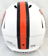 Von Miller Autographed Denver Broncos F/S Alt Speed Helmet - Beckett W Hologram