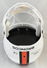 Von Miller Autographed Denver Broncos F/S Alt Speed Helmet - Beckett W Hologram