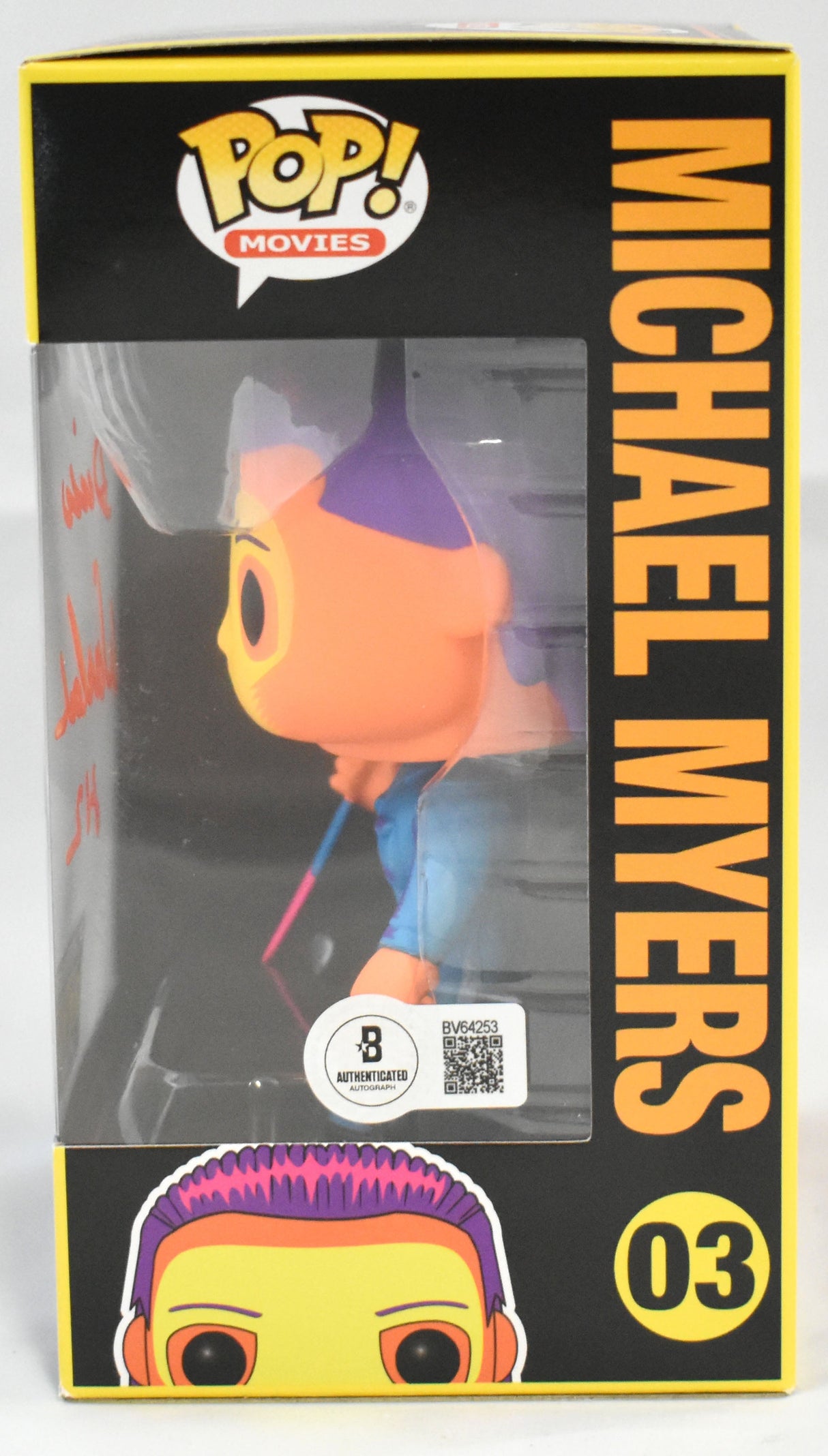 Dick Warlock Autographed Halloween Funko Pop #03 - Beckett Hologram