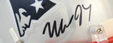 Milton Williams Signed New England Patriots Speed Mini Helmet - Beckett W Holo