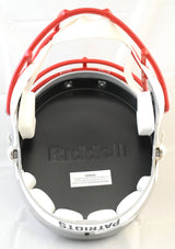 Kayshon Boutte Signed New England Patriots F/S Speed Helmet - Beckett W Holo