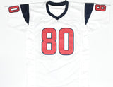 Andre Johnson Autographed White Pro Style Jersey - Beckett W Hologram *Black