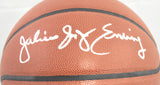 Julius Erving Autographed NBA Wilson Logo Basketball - Beckett Hologram
