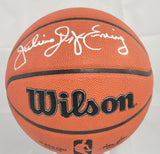Julius Erving Autographed NBA Wilson Basketball - Beckett Hologram