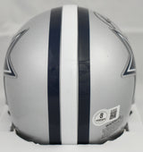 Roger Staubach Autographed Cowboys Mini Helmet - Beckett Hologram