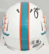 Odell Beckham Jr. Autographed Miami Dolphins Speed Mini Helmet - Beckett Holo