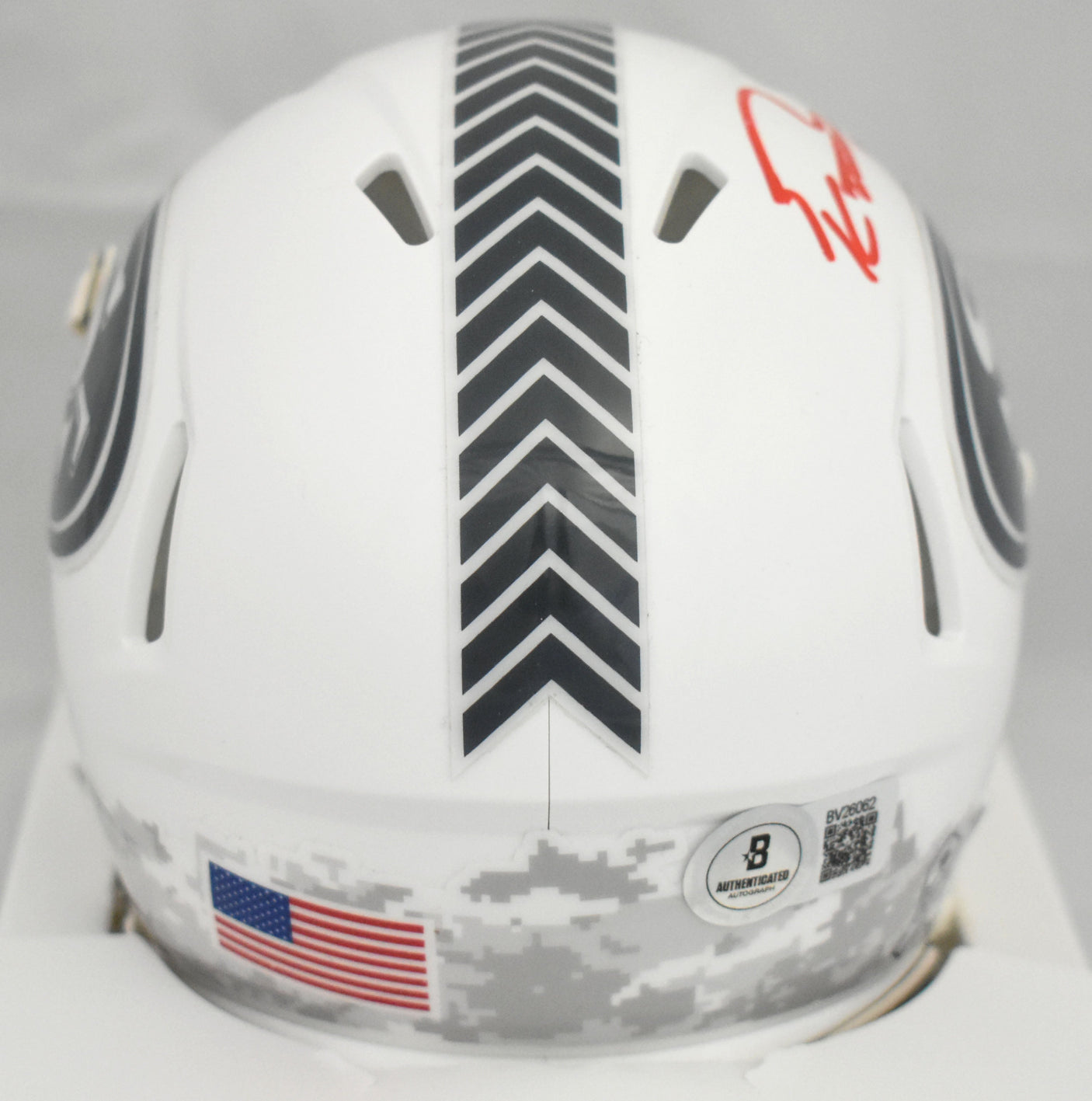 George Kittle Autographed 49ers Salute 2024 Speed Mini Helmet - Beckett Holo