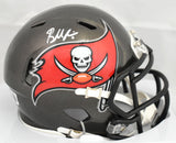 Baker Mayfield Autographed Tampa Bay Buccaneers Speed Mini Helmet - Beckett Holo