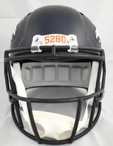Patrick Surtain II Autographed Denver Broncos F/S Speed Helmet - Beckett W Holo
