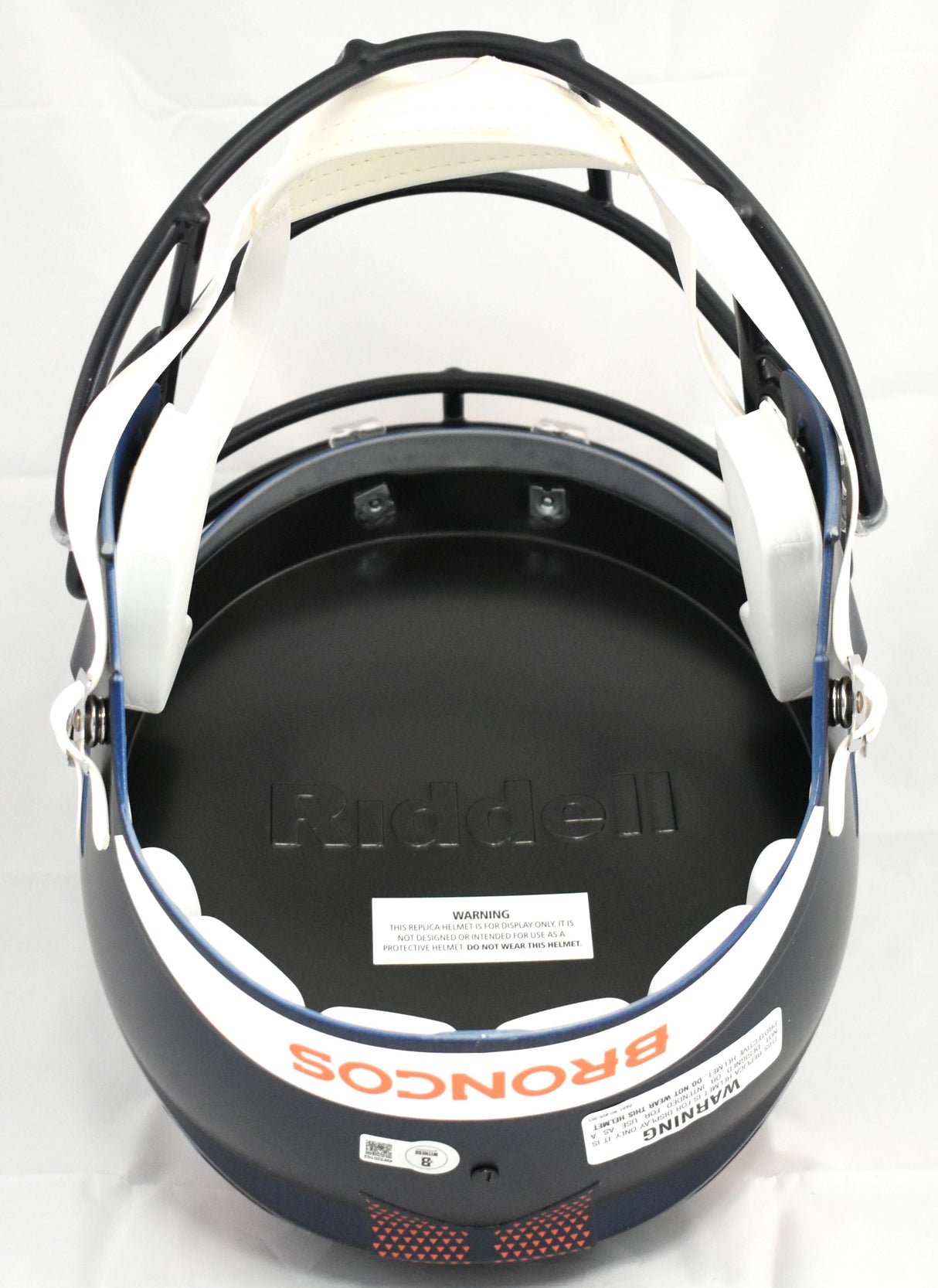 Patrick Surtain II Autographed Denver Broncos F/S Speed Helmet - Beckett W Holo