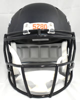 Dre Greenlaw Autographed Denver Broncos F/S Speed Helmet - Beckett W Holo