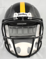 T.J. Watt Autographed Pittsburgh Steelers F/S Speed Helmet - Beckett Holo
