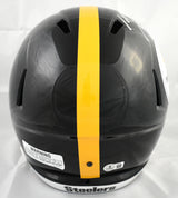 T.J. Watt Autographed Pittsburgh Steelers F/S Speed Helmet - Beckett Holo
