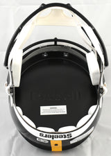 T.J. Watt Autographed Pittsburgh Steelers F/S Speed Helmet - Beckett Holo