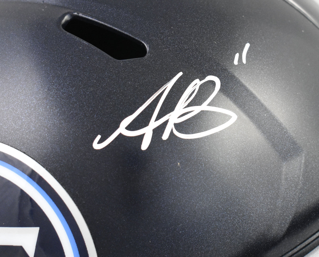 A.J. Brown Autographed Tennessee Titans F/S Speed Helmet - Beckett Holo