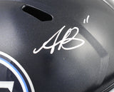 A.J. Brown Autographed Tennessee Titans F/S Speed Helmet - Beckett Holo