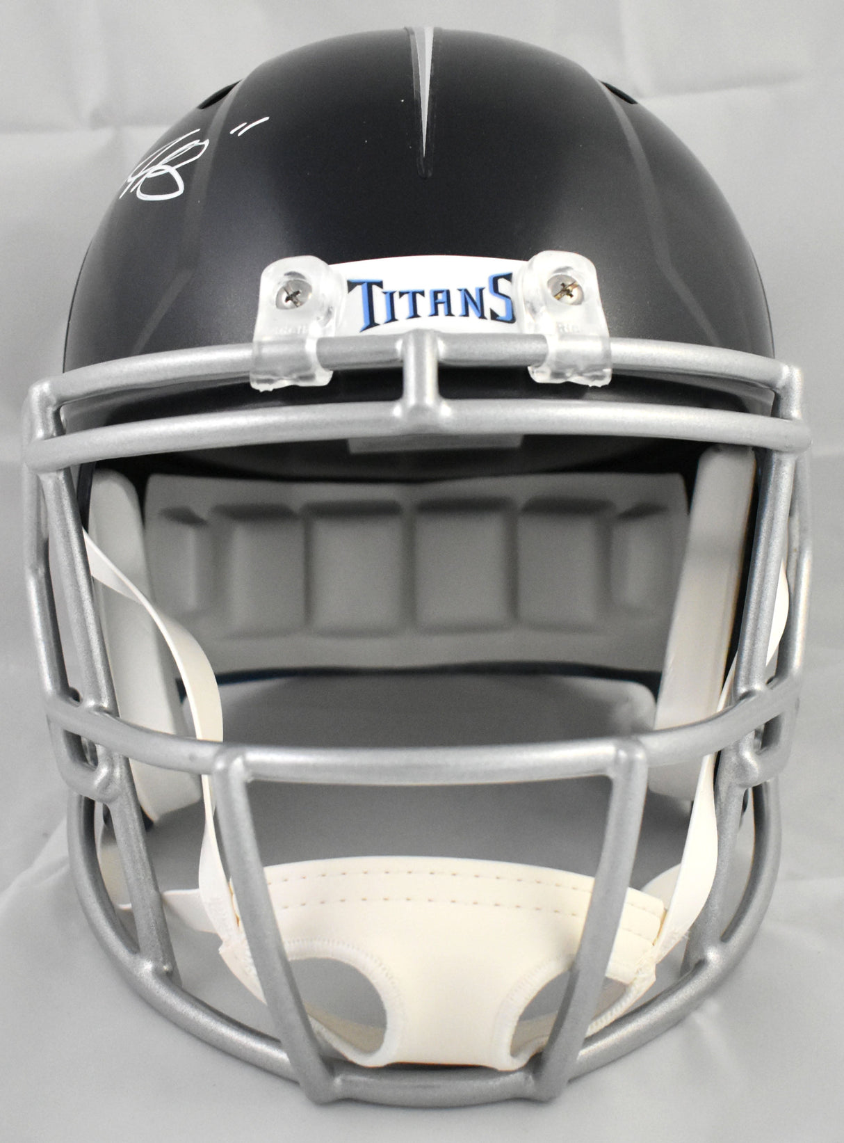 A.J. Brown Autographed Tennessee Titans F/S Speed Helmet - Beckett Holo