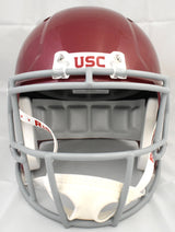 O.J. Simpson Autographed USC Trojans F/S Speed Helmet w/Heisman - Beckett Holo