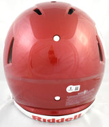 CeeDee Lamb Autographed Oklahoma Sooners F/S Speed Authentic Helmet-Beckett Holo