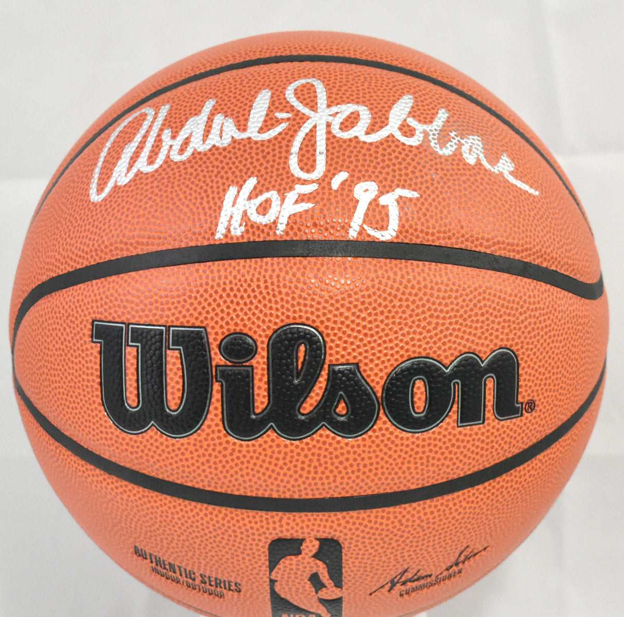 Kareem Abdul-Jabbar Autographed NBA Wilson Basketball HOF - Beckett Holo