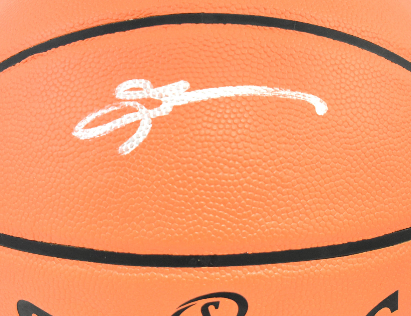 Allen Iverson Autographed NBA Spalding Basketball - Beckett Holo