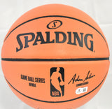 Allen Iverson Autographed NBA Spalding Basketball - Beckett Holo