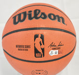 Allen Iverson Autographed NBA Wilson Basketball - Beckett Holo