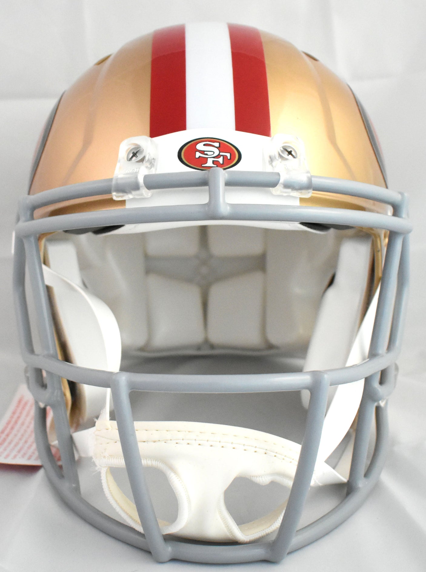 Frank Gore Signed San Francisco 49ers F/S Speed Authentic Helmet- Beckett W Holo