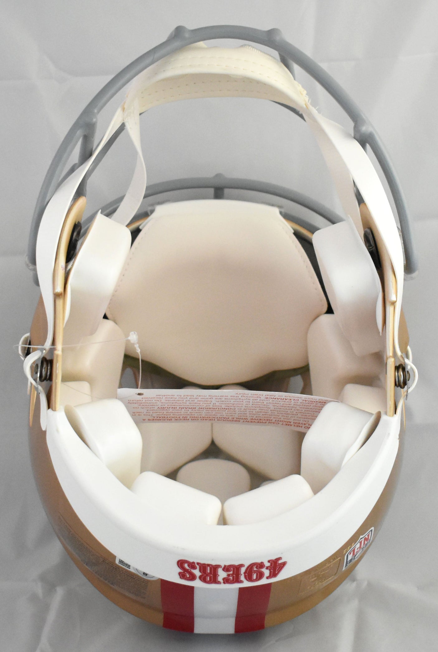 Frank Gore Signed San Francisco 49ers F/S Speed Authentic Helmet- Beckett W Holo