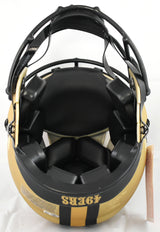 Frank Gore Autographed 49ers F/S Rave Speed Authentic Helmet - Beckett W Holo