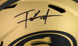 Frank Gore Autographed San Francisco 49ers F/S Rave Speed Helmet- Beckett W Holo