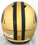 Frank Gore Autographed San Francisco 49ers F/S Rave Speed Helmet- Beckett W Holo